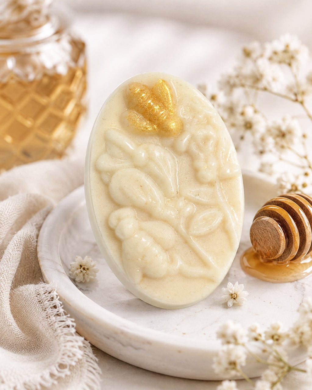 Golden Honey Collection – Handmade Goat Milk & Honey Soap | Luxury Botanical Bar