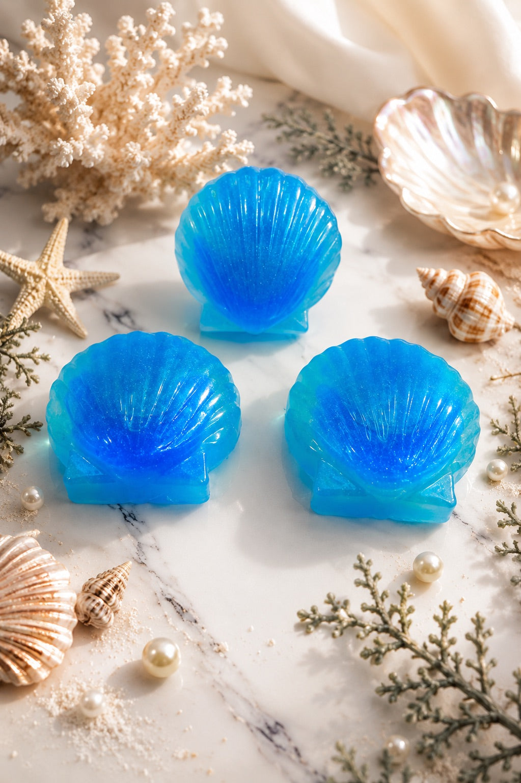 Ocean Collection – Luxury Handmade Sea Shell Soap