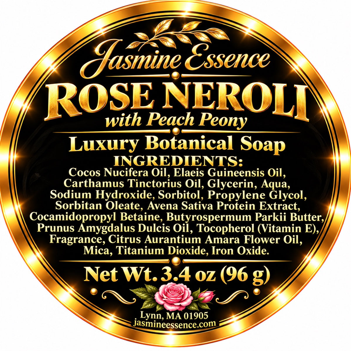 Rose Neroli with Peach Peony