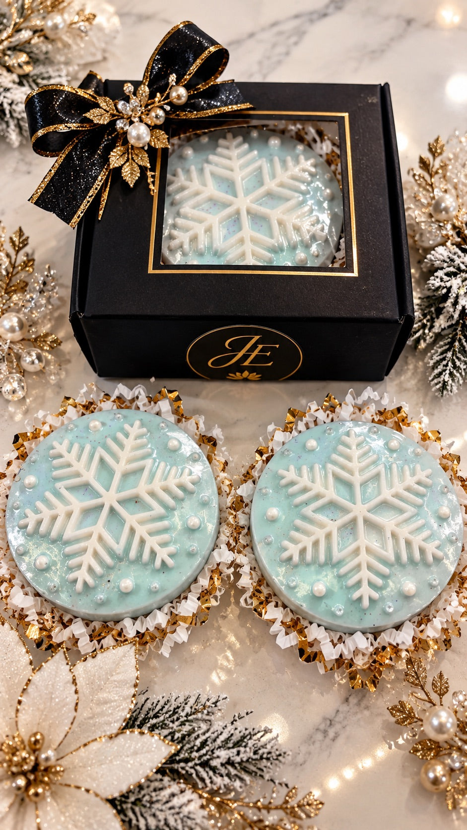 Winter Snowflake Soap