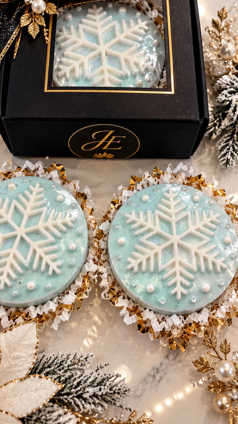 Winter Snowflake Soap