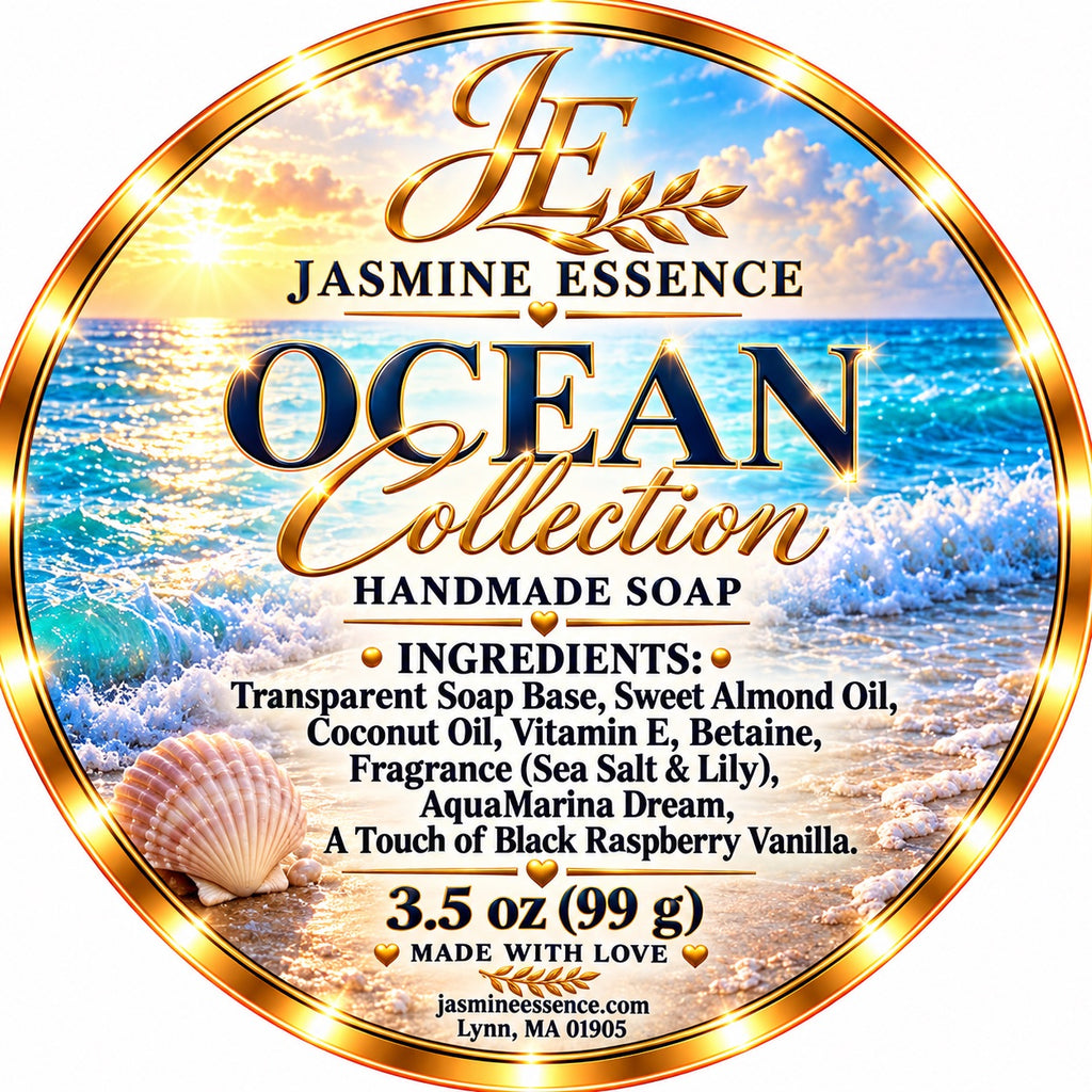 Ocean Collection – Luxury Handmade Sea Shell Soap