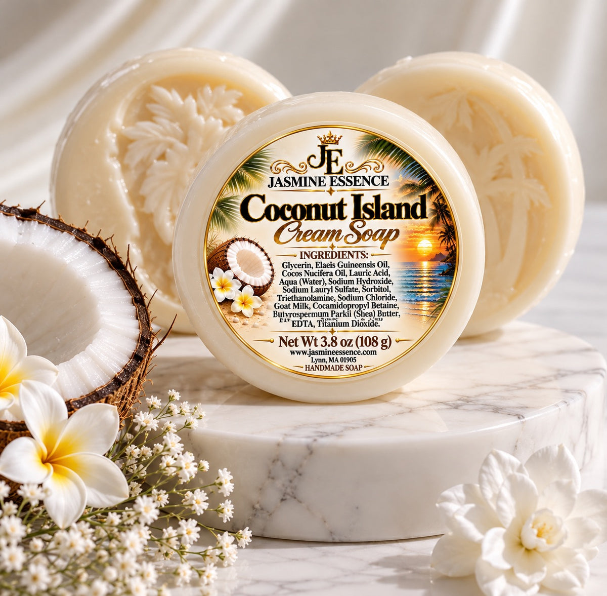 Coconut Island Cream Soap