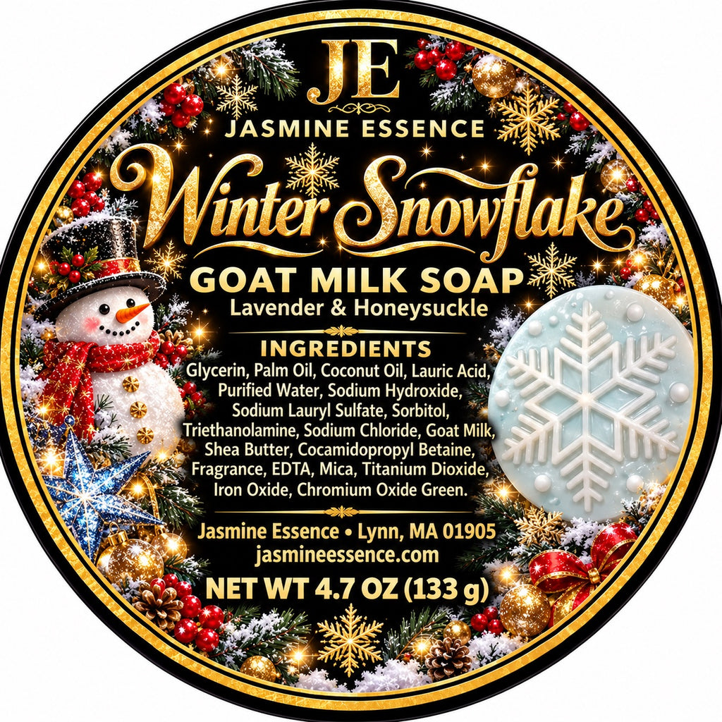 Winter Snowflake Soap