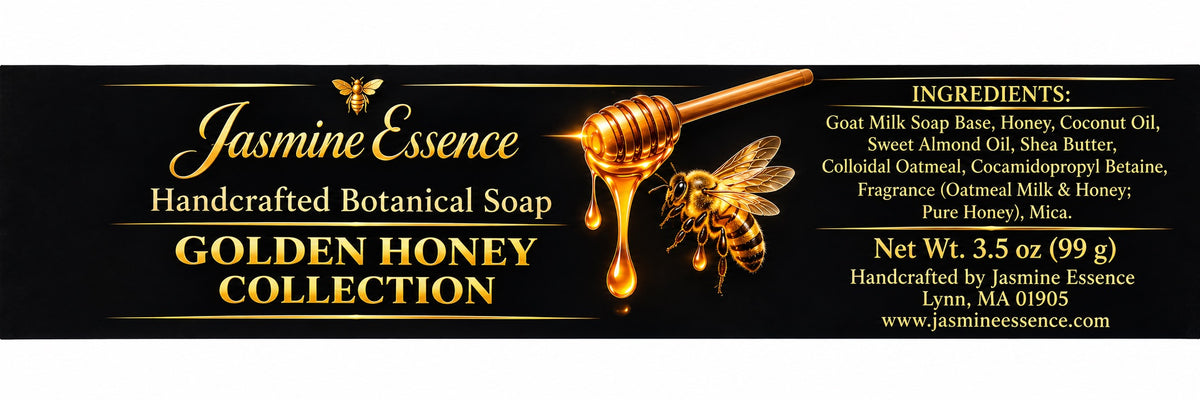 Golden Honey Collection – Handmade Goat Milk & Honey Soap | Luxury Botanical Bar