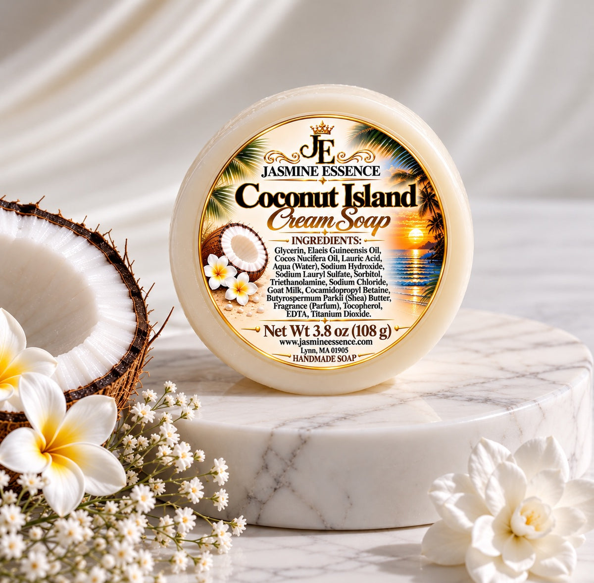 Coconut Island Cream Soap