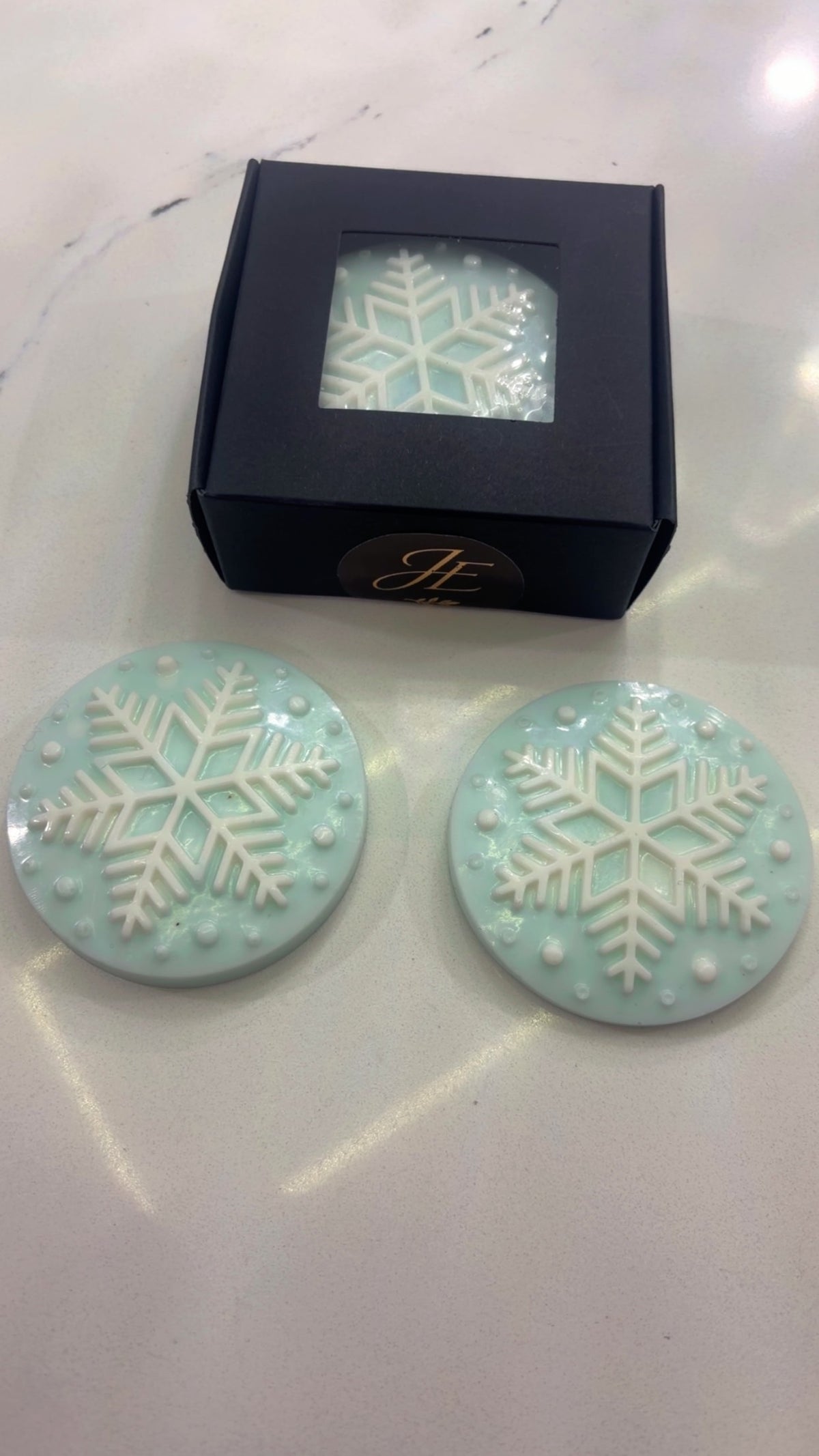 Winter Snowflake Soap