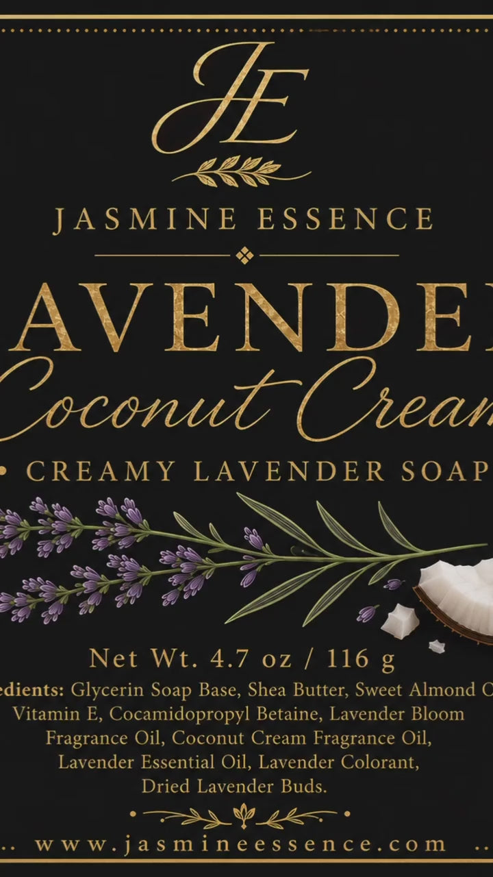 Lavender Coconut Cream - Handmade Soap