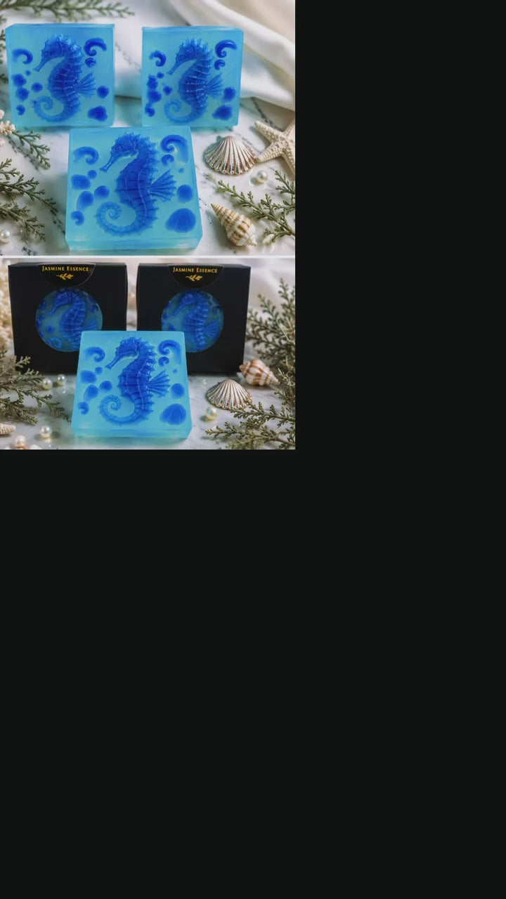 Ocean Collection – Luxury Seahorse Handmade Soap